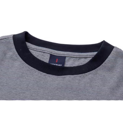 ★プリント　ミジンボーダー　Tシャツ　N157