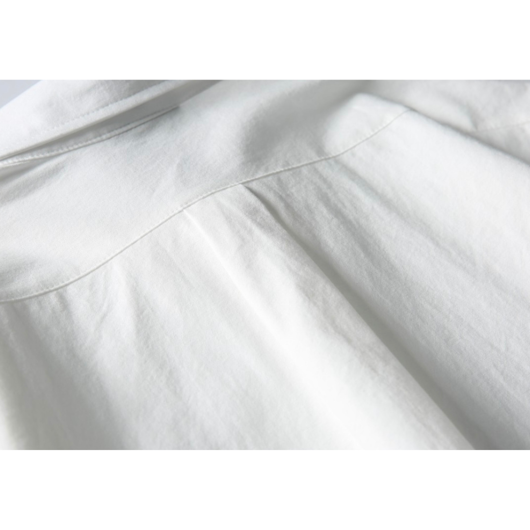 ワンポイント刺繍　ブロードシャツ　N1062