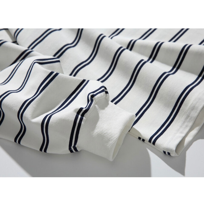 ユーティリティポケット　ボーダー長袖Ｔシャツ　N629