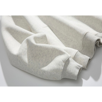 ハーフボタン　スウェット　フードプルオーバー　N1069