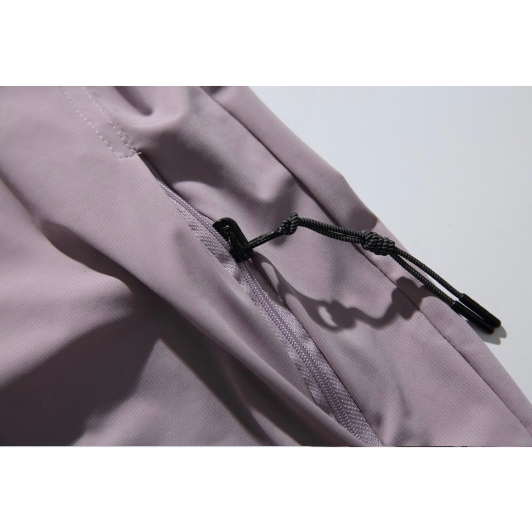 ストレッチナイロン　サイドジップポケット　Tシャツ　N1425