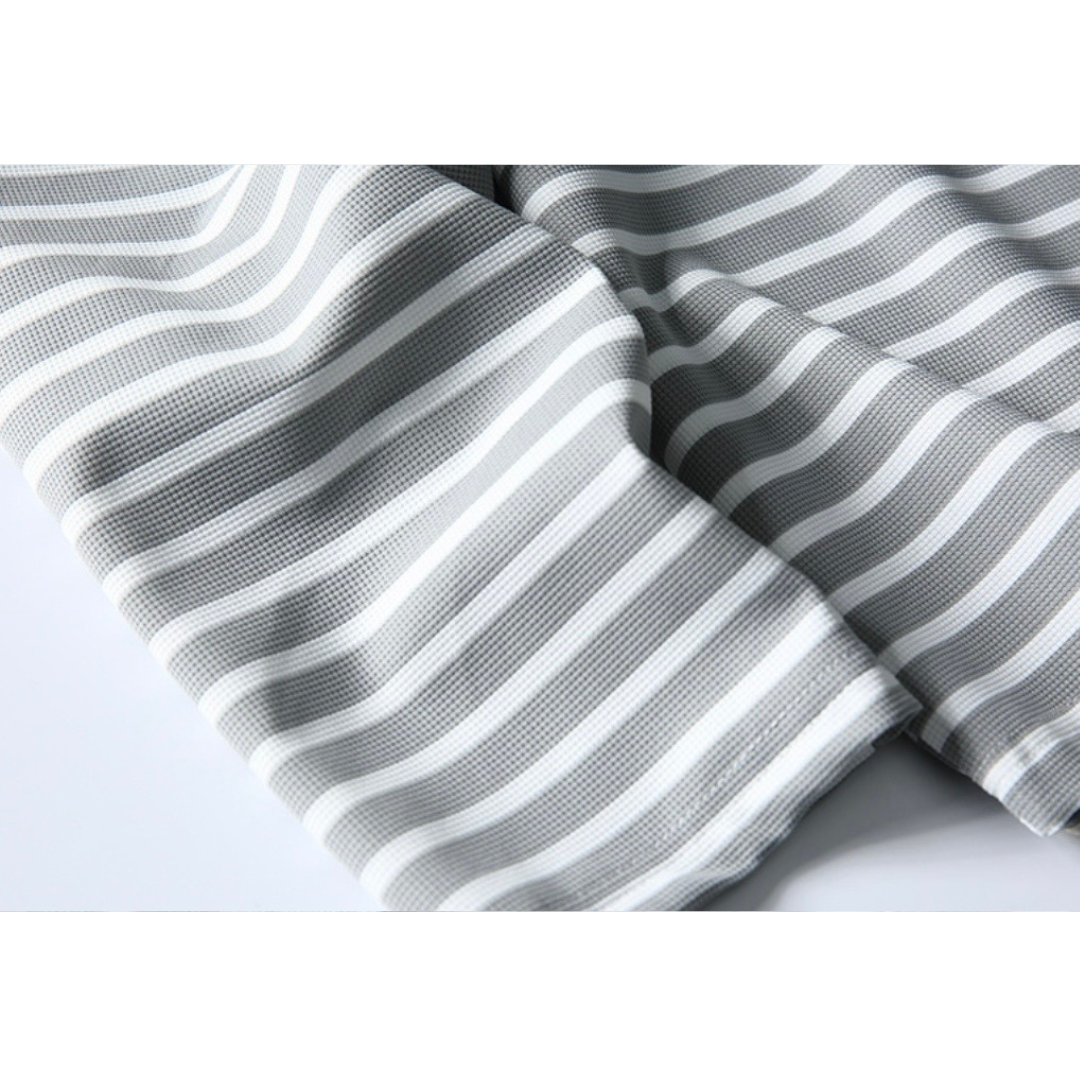 ストレッチナイロン　ヘンリーネック長袖Tシャツ　N1142