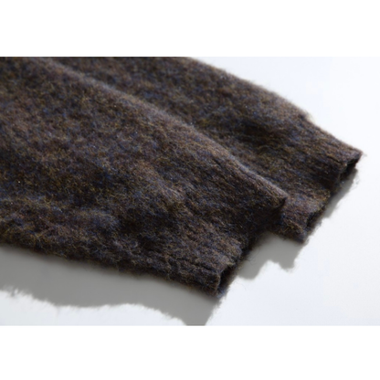 フェードジャガード　ストレッチニット　カーディガン　N883