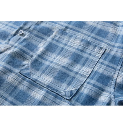 ポリエステル　シティチェック　レギュラーシャツ　N1146