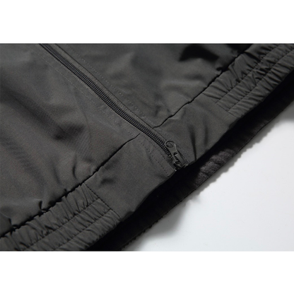 ポリエステル　スタンドカラー　ジップジャケット　N1231