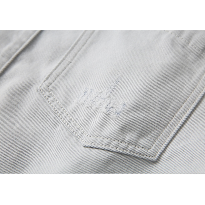 ダメージ　デニム　シャツジャケット　N1095