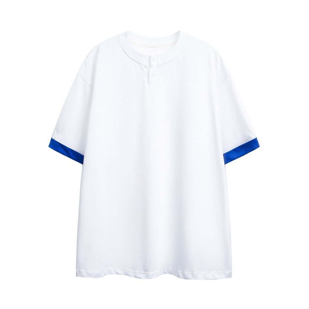 ブルーレイヤード　ヘンリーネック　Tシャツ　N1552