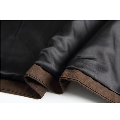 フェイクレイヤード　キモノ　スタンドカラージャケット　N1102