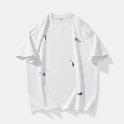 Fishingホビー　マルチポイント　Tシャツ　N208