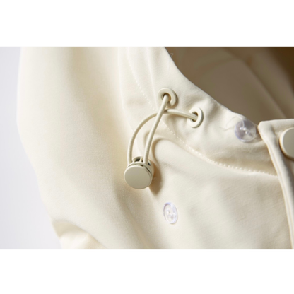 ホワイトダウン　保温ライナー　ファーフード　ジャケット　N899