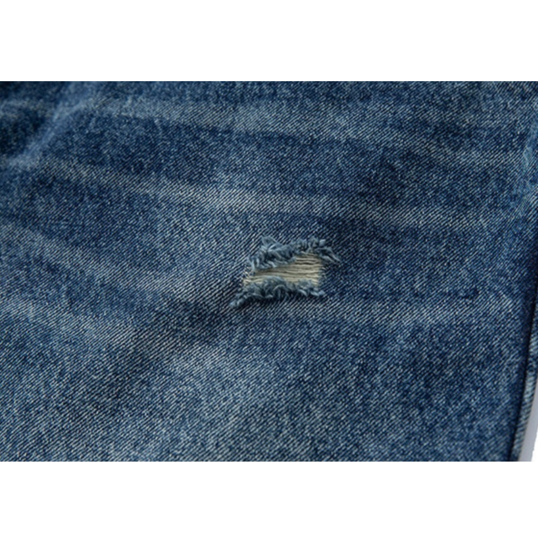 ダメージデニム　ワイド　パンツ　N991