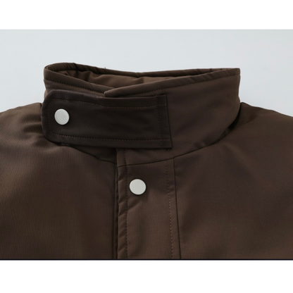 スナップボタン　スタンドカラージャケット　N889