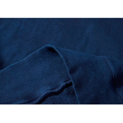 インディゴ染料め　クルーネックスウェット　N1321