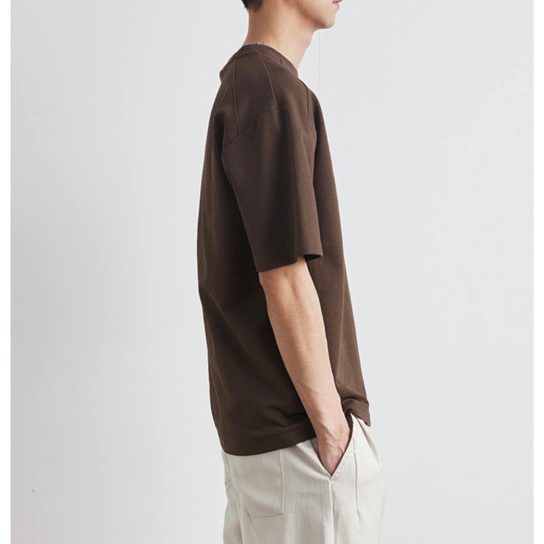 ラインポケット　コットンポリ　Tシャツ　　N1455