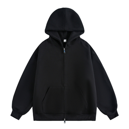 ヘビーウェイト　ダブルジップ　スウェットパーカー　N1147