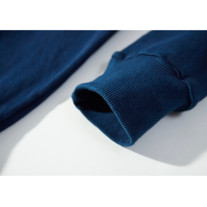 インディゴ染料め　クルーネックスウェット　N1321