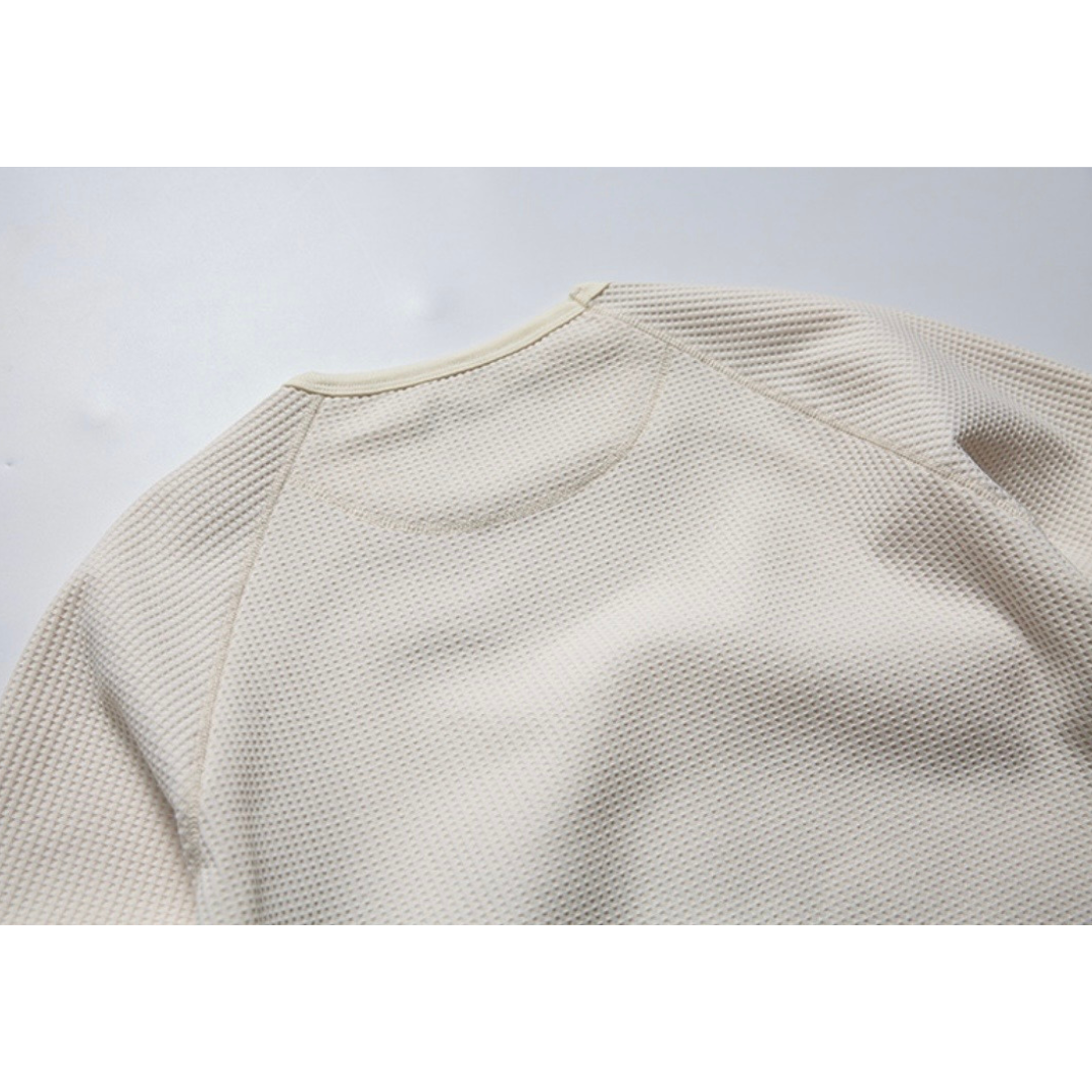 速乾ワッフル　長袖Ｔシャツ　N1232