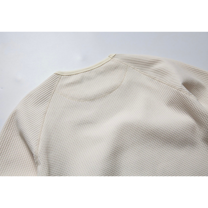 速乾ワッフル　長袖Ｔシャツ　N1232