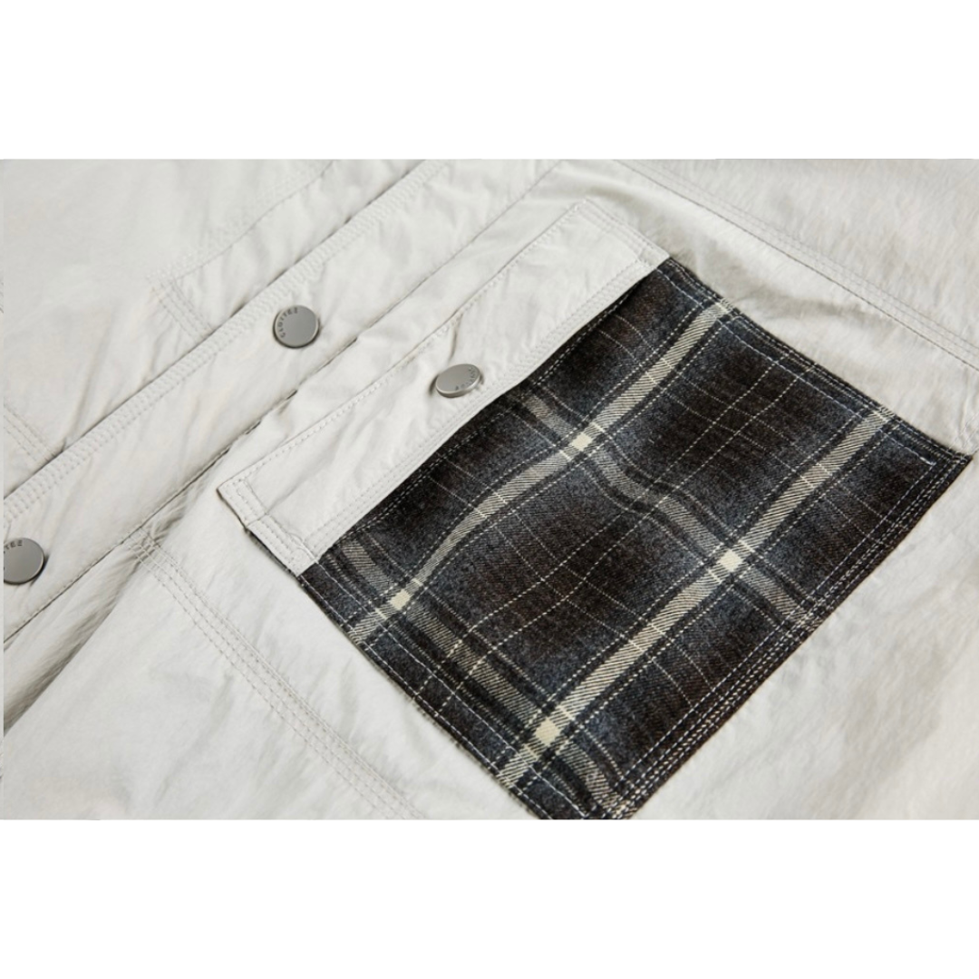 コンビポケット　パテッド　シャツジャケット　N1005