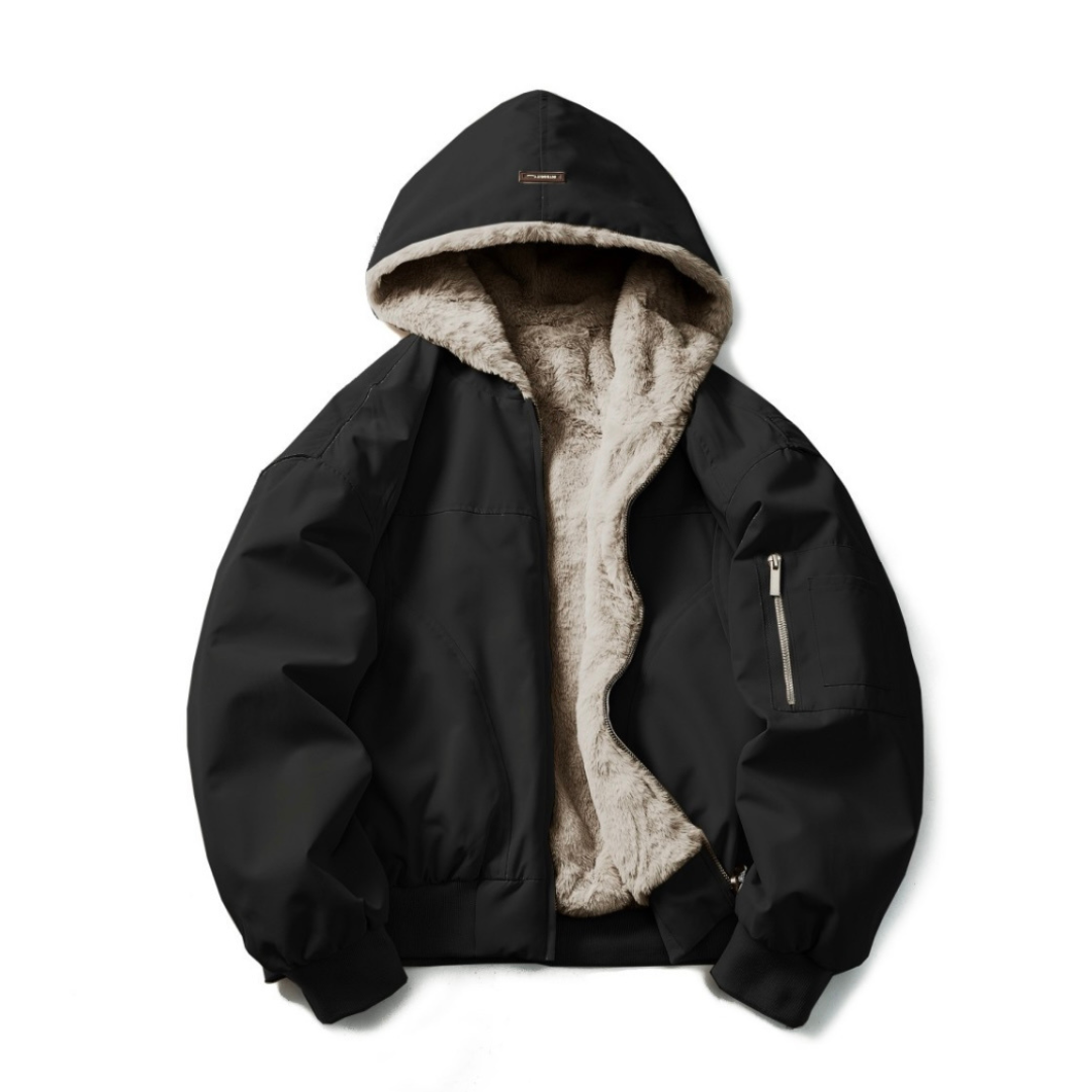 リバーシブル　ファーフリース　ジャケット　N979