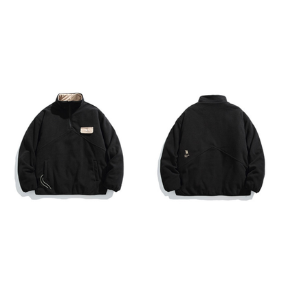 起毛PE　パテッド　スタンドカラージャケット　N946