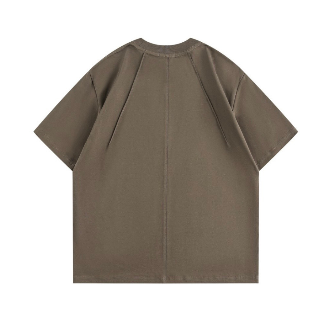 タックディテール　ワイド　半袖Tシャツ　N1383