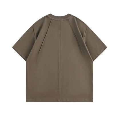タックディテール　ワイド　半袖Tシャツ　N1383