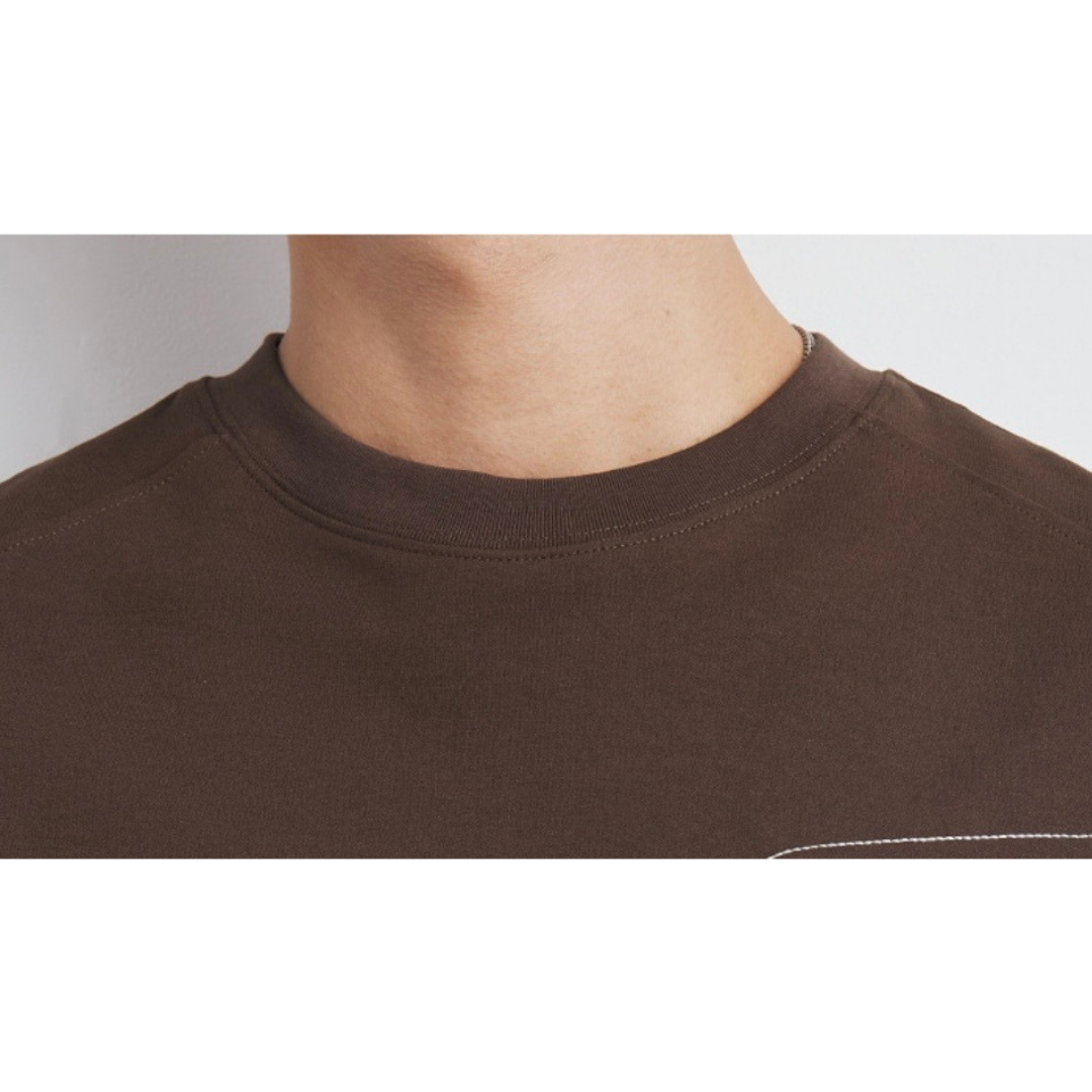 ラインポケット　コットンポリ　Tシャツ　　N1455
