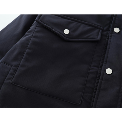 スナップボタン　スタンドカラージャケット　N889