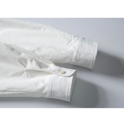 ワンポイント刺繍　ブロードシャツ　N1062