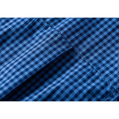 ブロード　ギンガムチェック　ボタンダウンシャツ　N1226