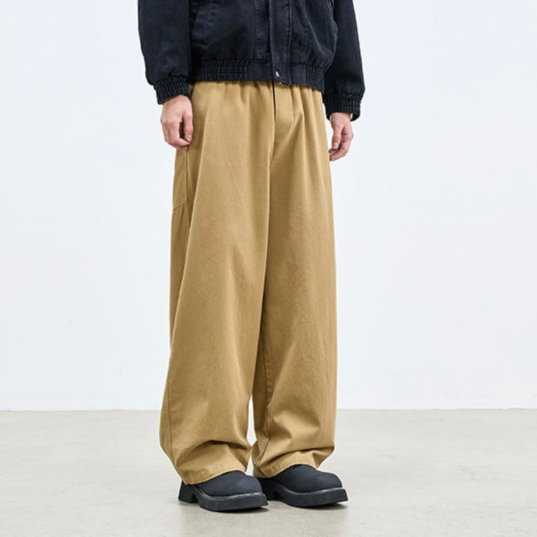 オルタライン　チノ　ワイド　イージーパンツ　N1077