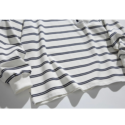 ユーティリティポケット　ボーダー長袖Ｔシャツ　N629