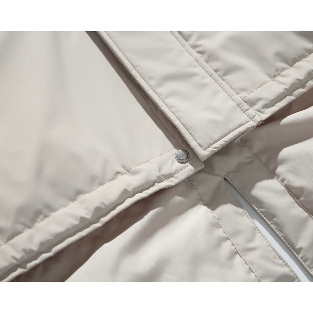 ホワイトダックダウン　モッズコート　N829