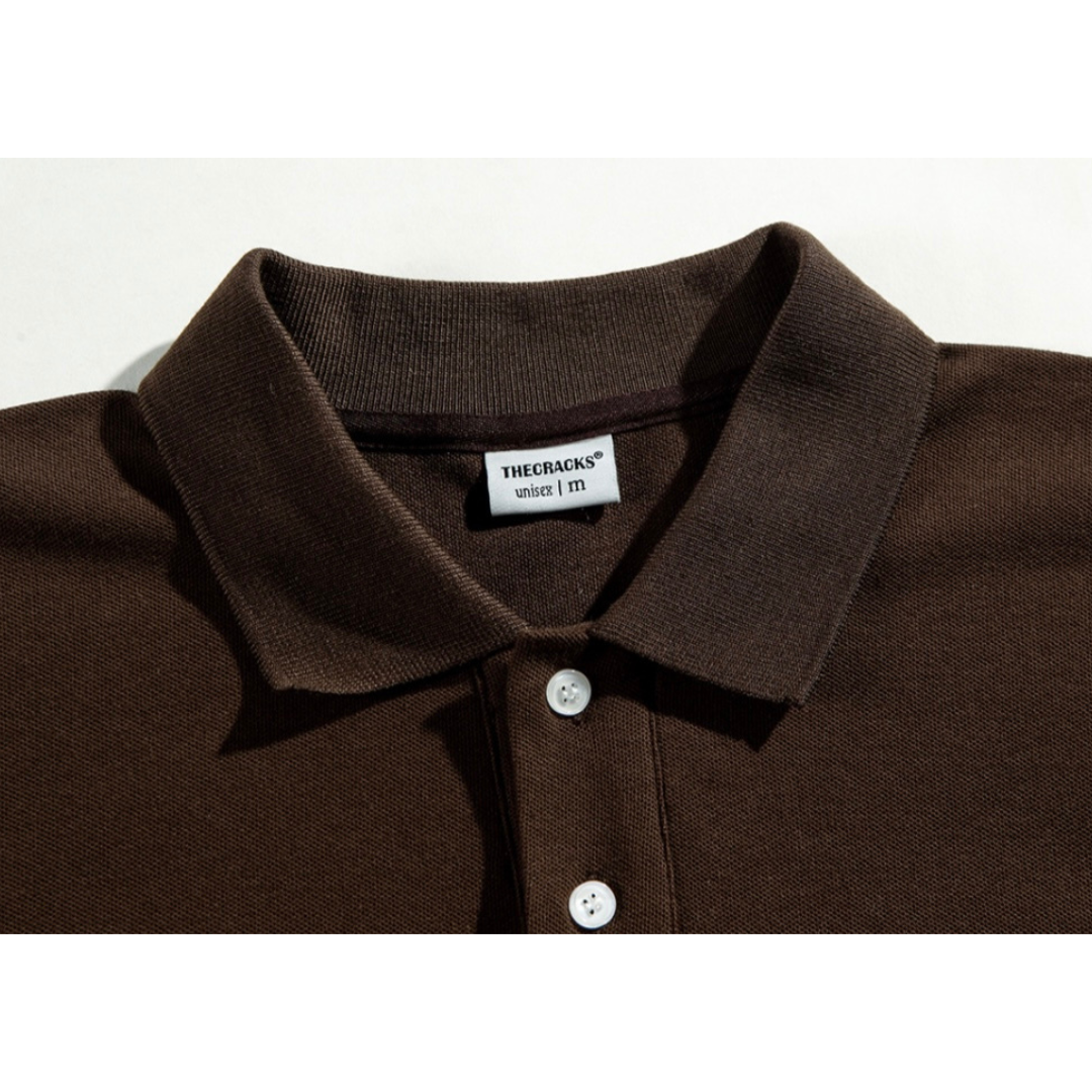 Cotton polyester wide polo shirt N400