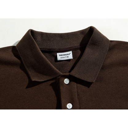 Cotton polyester wide polo shirt N400