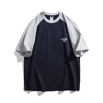 カレッジプリント　ラグランスリーブ　Tシャツ　1597