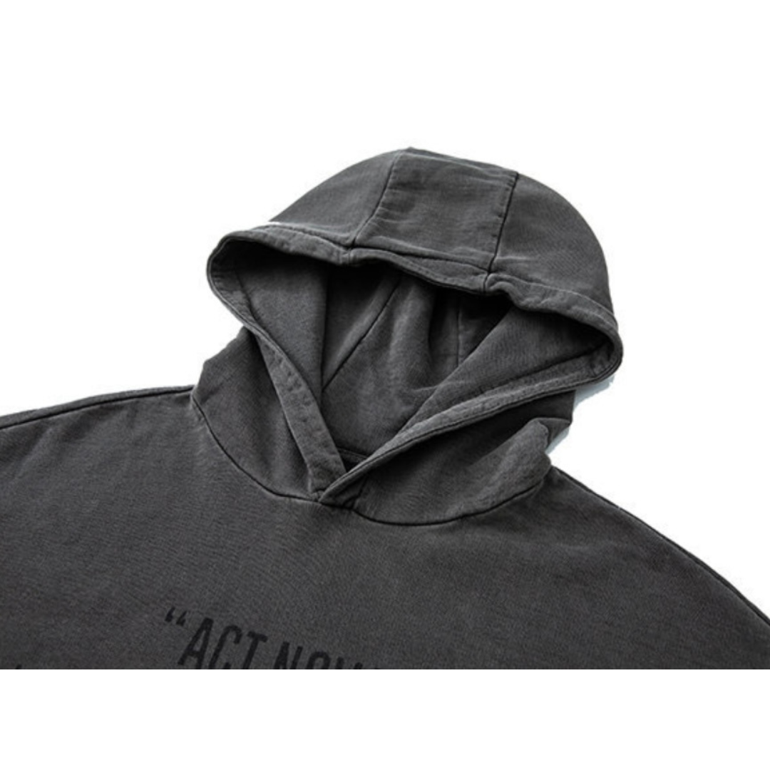 【ACT NOW!】フェード　スウェットパーカー　N996
