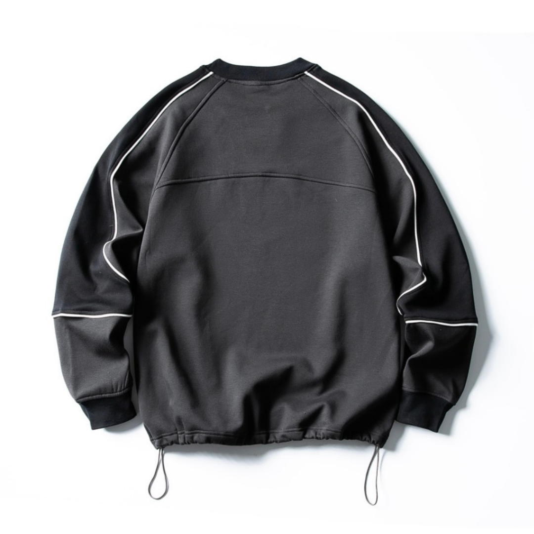 スリーブライン　クルーネックプルオーバー　N898