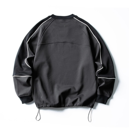 スリーブライン　クルーネックプルオーバー　N898