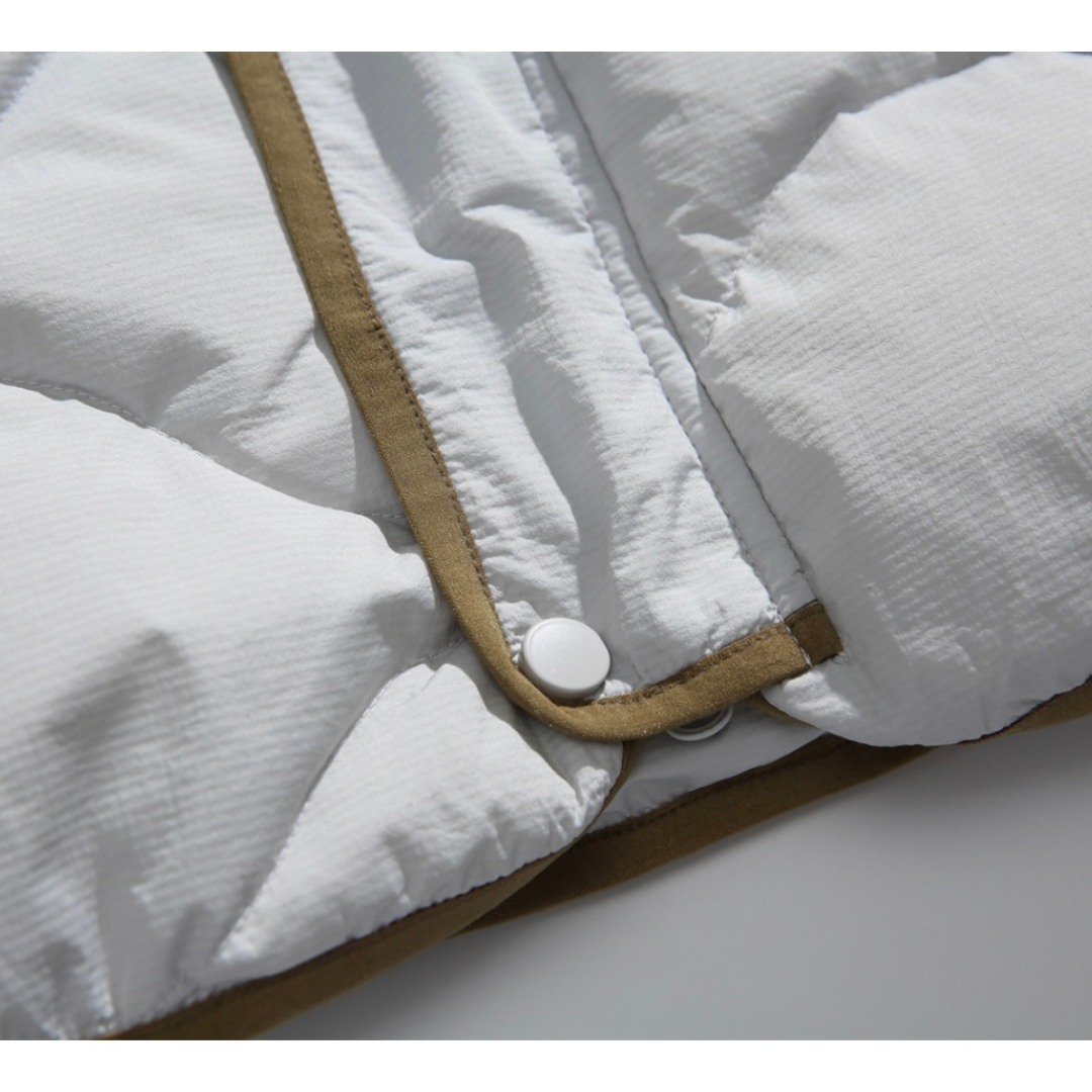 ホワイトダウン　キルティング　ジャケット　N830