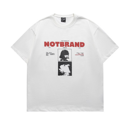 【NOTBRAND】プリントTシャツ　N378