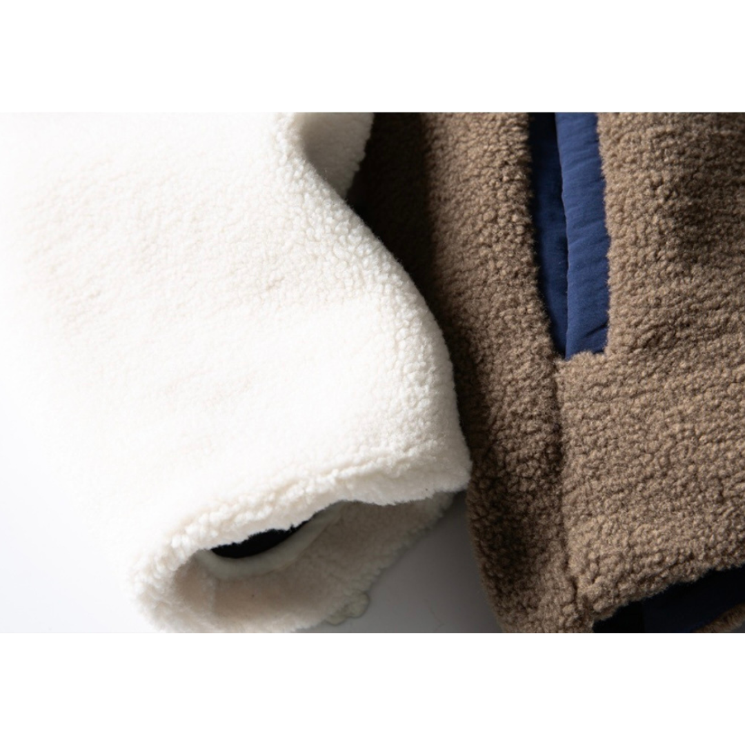 キルティングライナー　クレイジー　フリースジャケット　N947