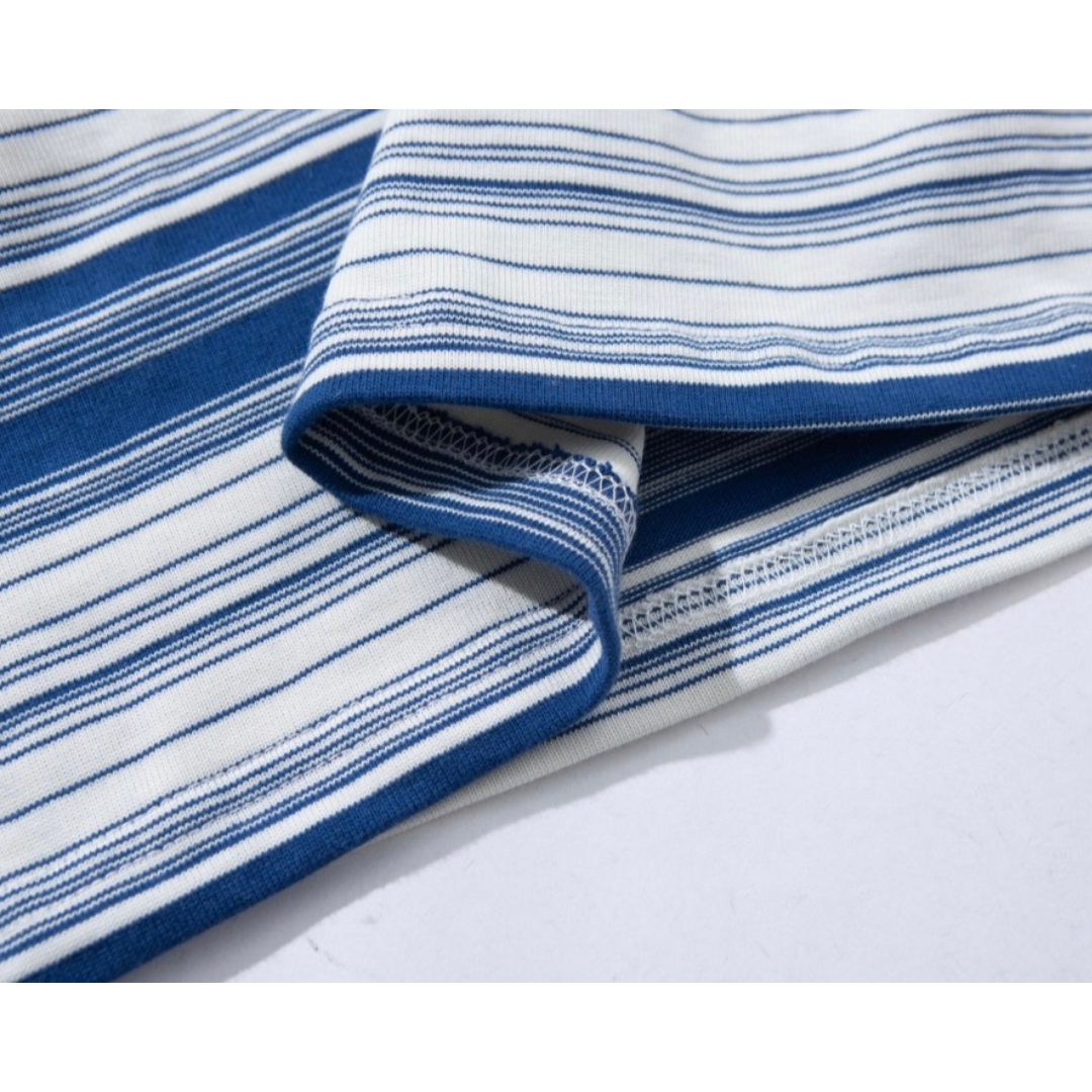 Gradient border polo shirt N385
