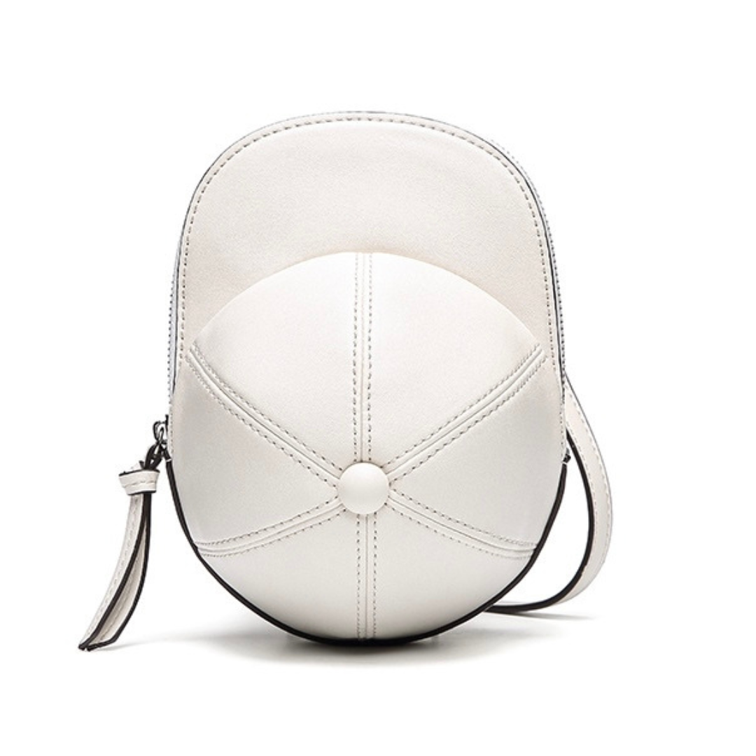 PUレザー　ミニチュアキャップ　ショルダーバッグ　N1203