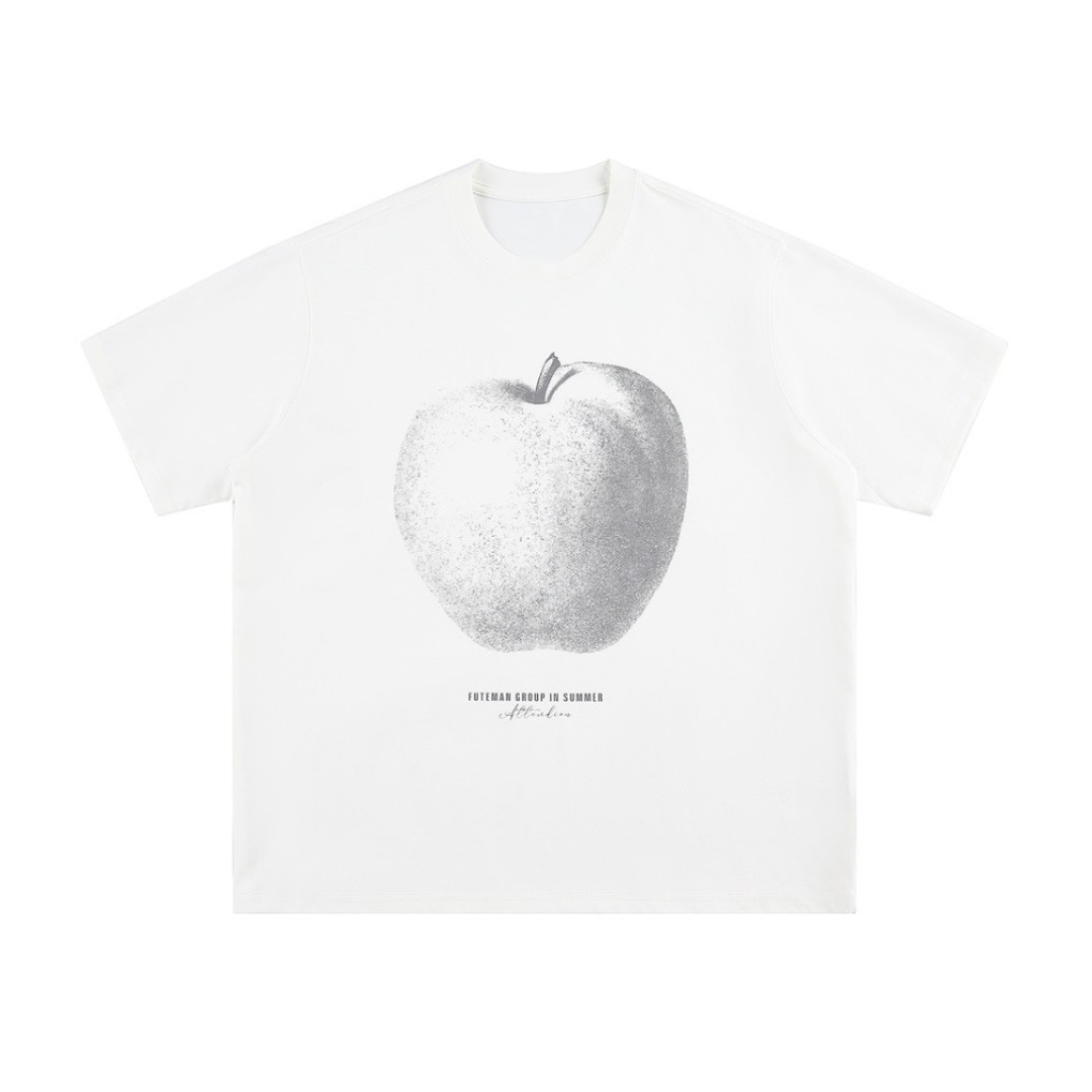 モノトーン　アップル　Tシャツ　N1579