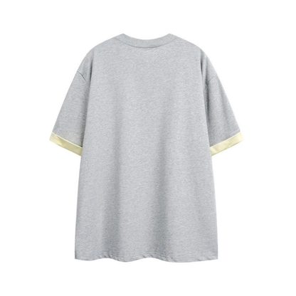 ブルーレイヤード　ヘンリーネック　Tシャツ　N1552