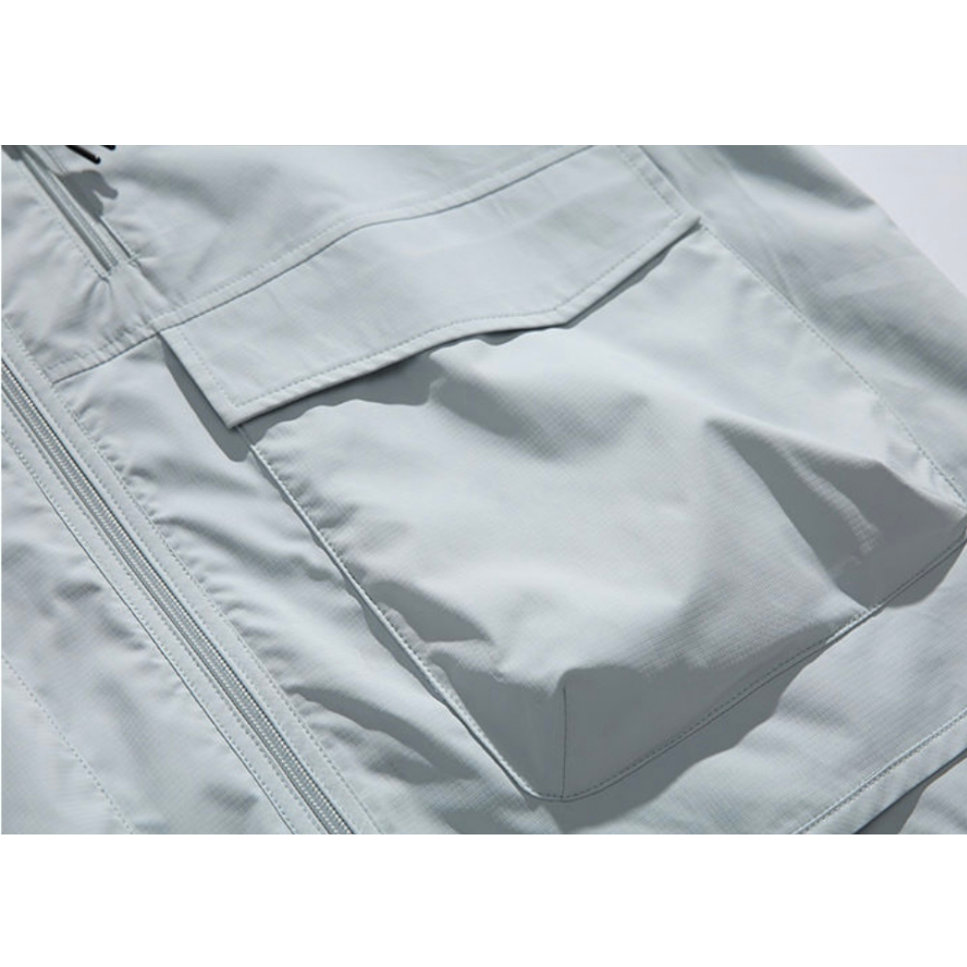 ポリエステル布帛　ユーティリティ　カーディガン　N1083