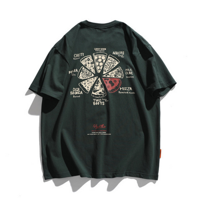 【Pizza】プリントTシャツN352