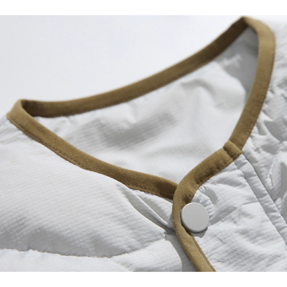 ホワイトダウン　キルティング　ジャケット　N830